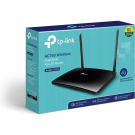 TP-LINK Archer MR200 router sem fios Dual-band (2,4 GHz   5 GHz) Fast Ethernet 3G 4G Preto