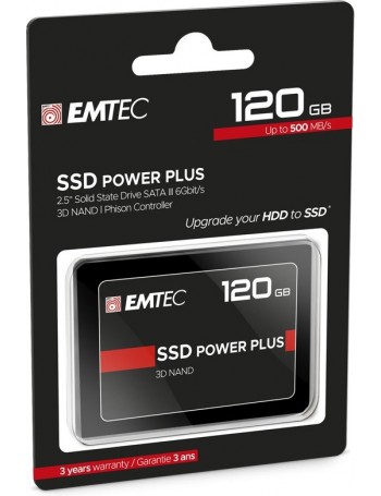 Emtec X150 Power Plus 2.5" 120 GB ATA serial III