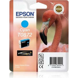 Epson Flamingo Tinteiro Cyan T0872 Ultra Gloss High-Gloss 2