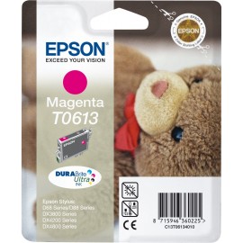 Epson Teddybear Tinteiro Magenta T0613 Tinta DURABrite Ultra