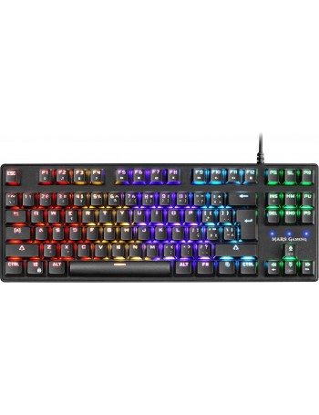 Mars Gaming MKXTKL teclado USB QWERTY Português Preto