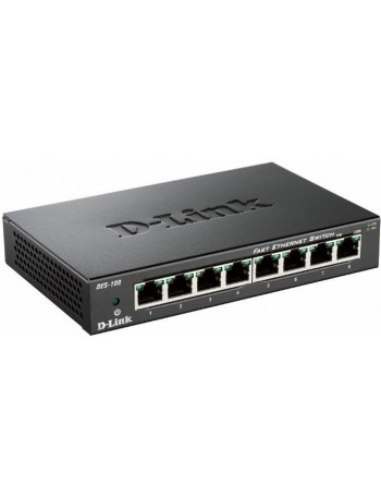 D-Link DES-108 Preto