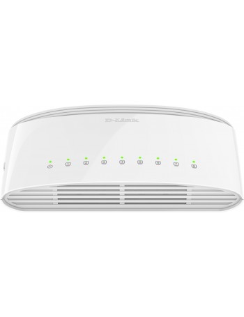 D-Link DGS-1008D E switch de rede Não-gerido Gigabit Ethernet (10 100 1000) Branco