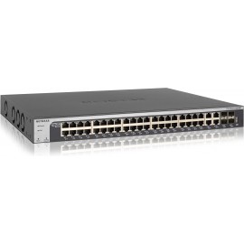 Netgear XS748T-100NES switch de rede Gerido L2+ L3 10G Ethernet (100 1000 10000) Preto