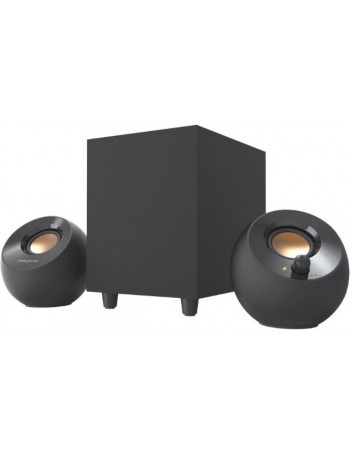 Creative Labs Creative Pebble Plus conjunto de colunas 2.1 canais 8 W Preto