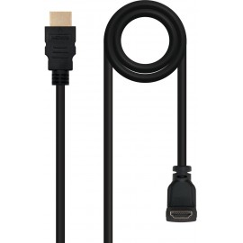 Nanocable 10.15.3002 cabo HDMI 1,8 m HDMI Type A (Standard) Preto