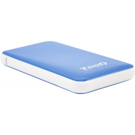 TooQ TQE-2528BL Caixa para Discos Rígidos 2.5" Compartimento SSD Azul