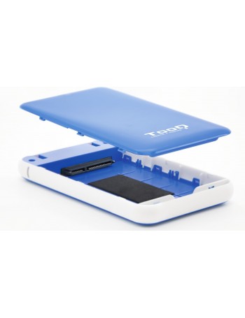 TooQ TQE-2528BL Caixa para Discos Rígidos 2.5" Compartimento SSD Azul