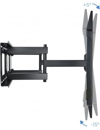 TooQ LP75100TN-B suporte de parede de ecrãs planos 152,4 cm (60") Preto