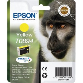 Epson Monkey Tinteiro Amarelo T0894 Tinta DURABrite Ultra