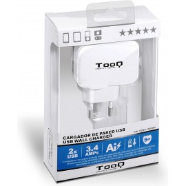 TooQ TQWC-1S02WT carregador de dispositivos móveis interior Branco