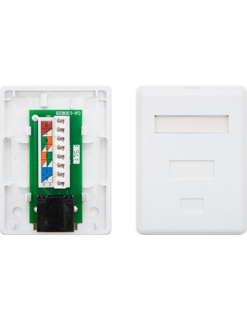 Nanocable 10.21.1501 tomada RJ-45 Branco