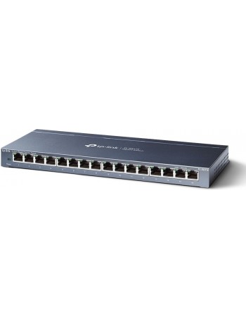 TP-LINK TL-SG116 Não-gerido L2 Gigabit Ethernet (10 100 1000) Preto