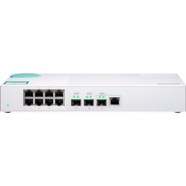 QNAP QSW-308-1C switch de rede Não-gerido Gigabit Ethernet (10 100 1000) Branco