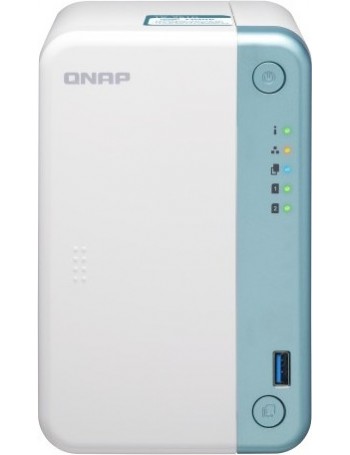 QNAP TS-251D J4005 Ethernet LAN Tower Branco NAS