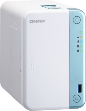 QNAP TS-251D J4005 Ethernet LAN Tower Branco NAS