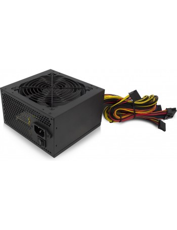 Ewent EW3908 fonte de alimentação 600 W 20+4 pin ATX ATX Preto