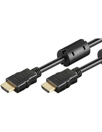 Ewent EW-130109-200-N-P cabo HDMI 8 m HDMI Type A (Standard) Preto