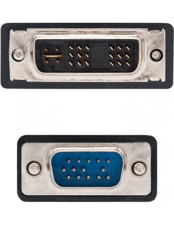 Nanocable DVI - VGA, 3m DVI A SVGA Preto