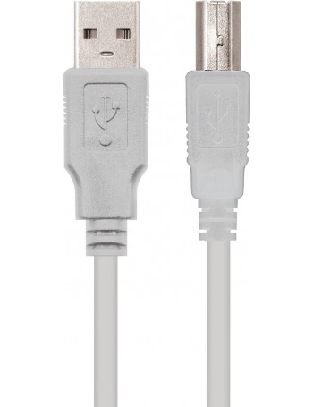 Nanocable 10.01.0104 cabo USB 3 m 2.0 USB A USB B Bege