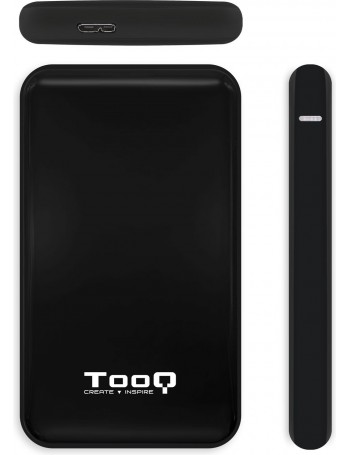 TooQ TQE-2528B Caixa para Discos Rígidos 2.5" Compartimento SSD Preto