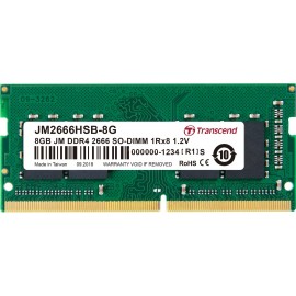 Transcend JM2666HSB-8G módulo de memória 8 GB DDR4 2666 MHz