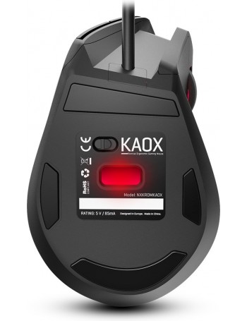 Krom Kaox rato USB Type-A Óptico 6400 DPI mão direita
