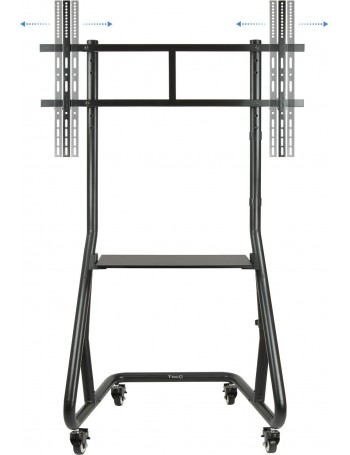 TooQ FS20200M-B suporte de chão de ecrãs planos 2,67 m (105") Suporte de plasma portátil Preto