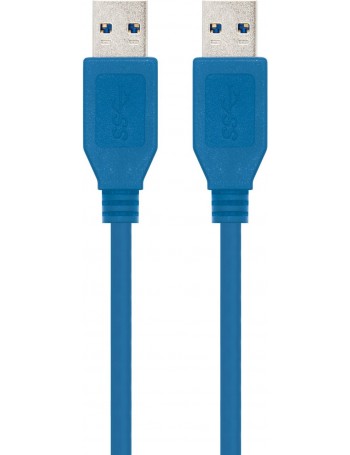 Nanocable 10.01.1001-BL cabo USB 1 m 3.2 Gen 1 (3.1 Gen 1) USB A Azul