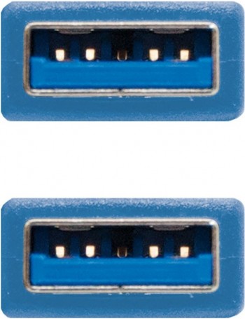 Nanocable 10.01.1001-BL cabo USB 1 m 3.2 Gen 1 (3.1 Gen 1) USB A Azul