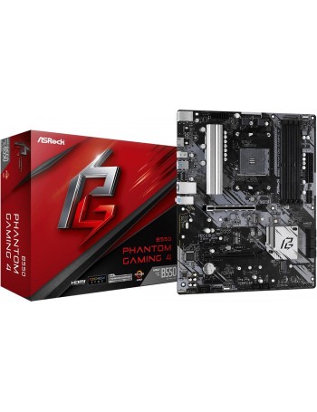 Asrock B550 Phantom Gaming 4 Socket AM4 ATX AMD B550