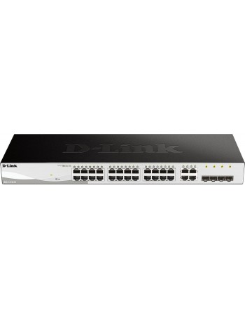 D-Link DGS-1210-24 switch de rede Gerido L2 Gigabit Ethernet (10 100 1000) Preto 1U