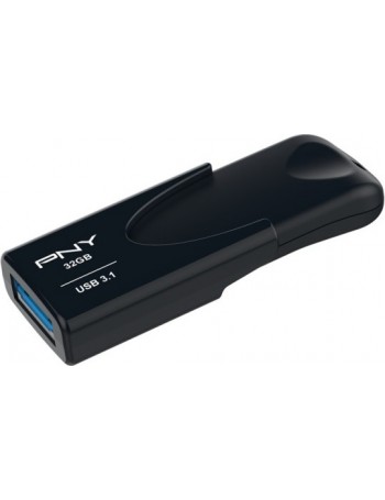 PNY Attache 4 unidade de memória USB 32 GB USB Type-A 3.2 Gen 1 (3.1 Gen 1) Preto