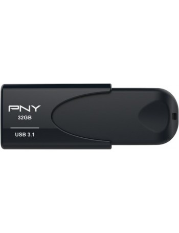 PNY Attache 4 unidade de memória USB 32 GB USB Type-A 3.2 Gen 1 (3.1 Gen 1) Preto