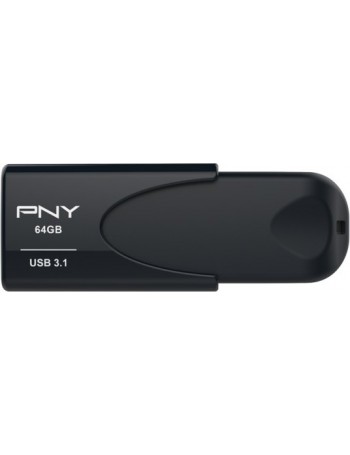 PNY Attaché 4 unidade de memória USB 64 GB USB Type-A 3.2 Gen 1 (3.1 Gen 1) Preto