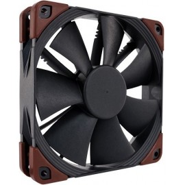 Noctua NF-F12 industrialPPC-2000 PWM Pasta de computador Ventoinha 12 cm Preto, Castanho