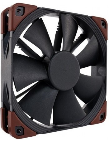 Noctua NF-F12 industrialPPC-2000 PWM Pasta de computador Ventoinha 12 cm Preto, Castanho