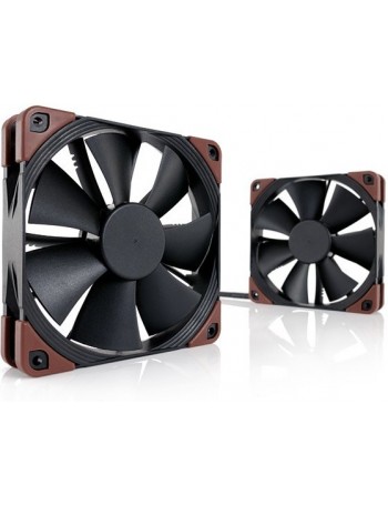 Noctua NF-F12 industrialPPC-2000 PWM Pasta de computador Ventoinha 12 cm Preto, Castanho