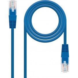 Nanocable 10.20.0101-BL cabo de rede 1 m Cat5e U UTP (UTP) Azul