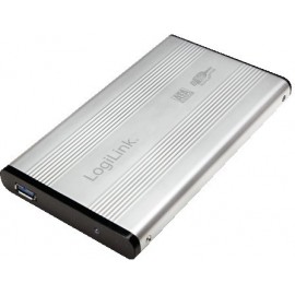 LogiLink UA0106A Caixa para Discos Rígidos 2.5" Prateado Energia por USB