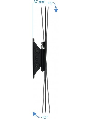 TooQ LP1342T-B TV mount 106,7 cm (42") Preto