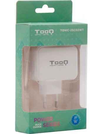 TooQ TQWC-2SC02WT carregador de dispositivos móveis interior Branco