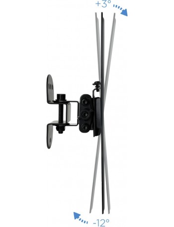 TooQ LP1942TN-B TV mount 106,7 cm (42") Preto