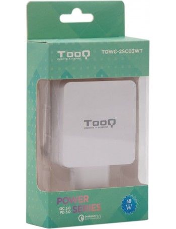 TooQ TQWC-2SC03WT carregador de dispositivos móveis interior Branco