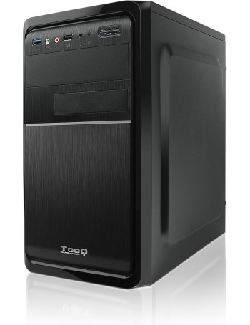 TooQ TQC-4735U3C-B caixa para computador Mini Tower Preto 500 W