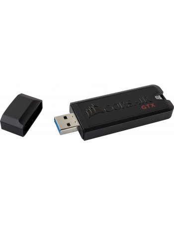 Corsair Flash Voyager GTX unidade de memória USB 128 GB USB Type-A 3.2 Gen 1 (3.1 Gen 1) Preto