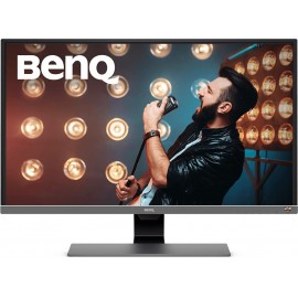 Benq EW3270U 80 cm (31.5") 3840 x 2160 pixels 4K Ultra HD LED Preto, Cinzento, Metálico