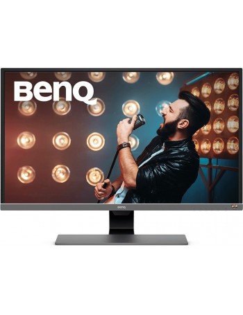 Benq EW3270U 80 cm (31.5") 3840 x 2160 pixels 4K Ultra HD LED Preto, Cinzento, Metálico