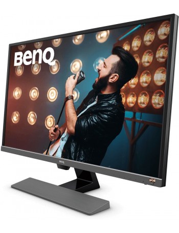 Benq EW3270U 80 cm (31.5") 3840 x 2160 pixels 4K Ultra HD LED Preto, Cinzento, Metálico