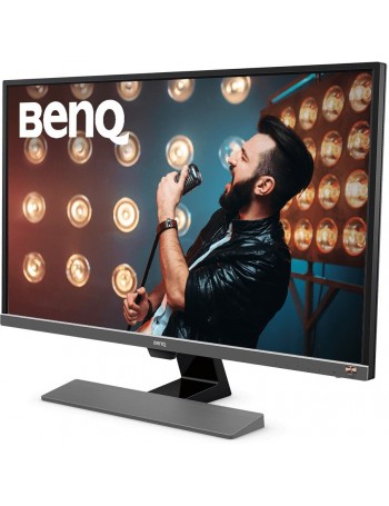 Benq EW3270U 80 cm (31.5") 3840 x 2160 pixels 4K Ultra HD LED Preto, Cinzento, Metálico